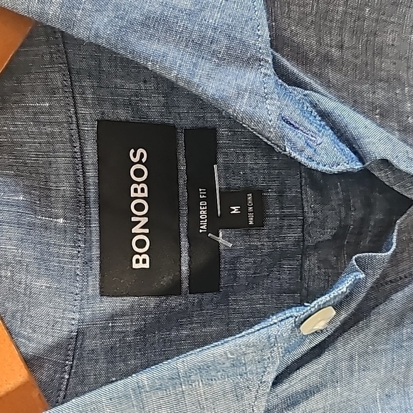 BONOBOS TAILORED FIT BUTTON DOWN SHIRT - Picture 2 of 4